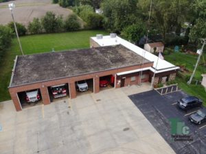 New commercial roofing project for a firehouse - Total Roofing and Construction