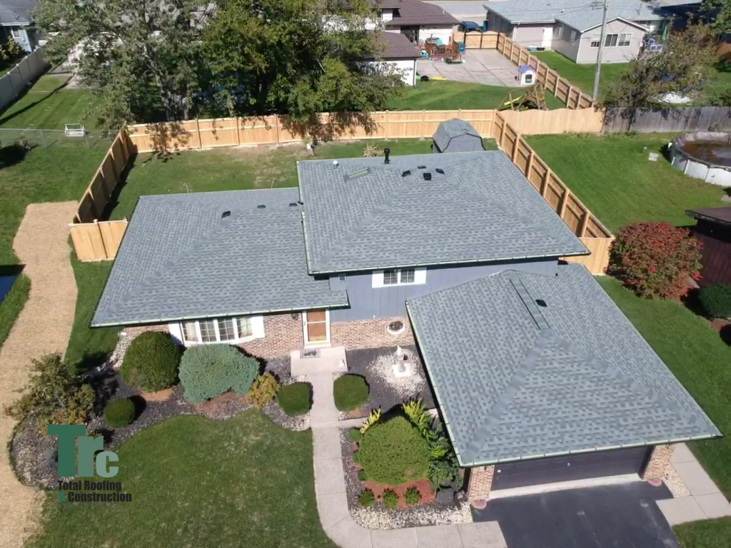 We installed a new GAF Timberline Roofing system, soffit, fascia, gutter, and wood fencing. 