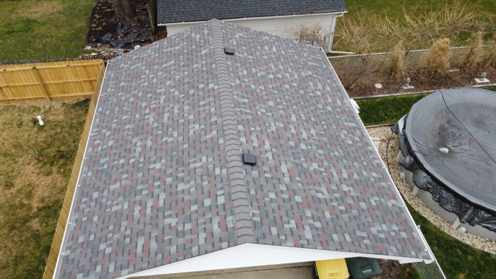 Garage roofing installation