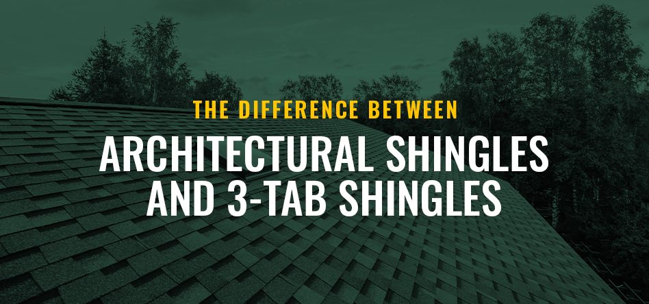 The Difference Between Architectural Shingles and 3-Tab Shingles
