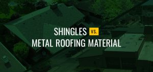 Shingles vs. Metal Roofing Material - Totalroofing and Construction